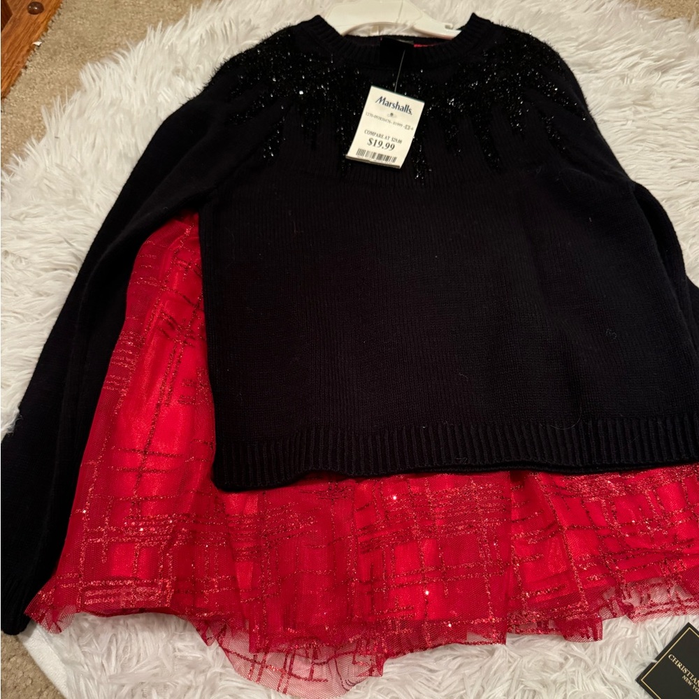2 Pc Skirt/Sweater set Size 7-8
